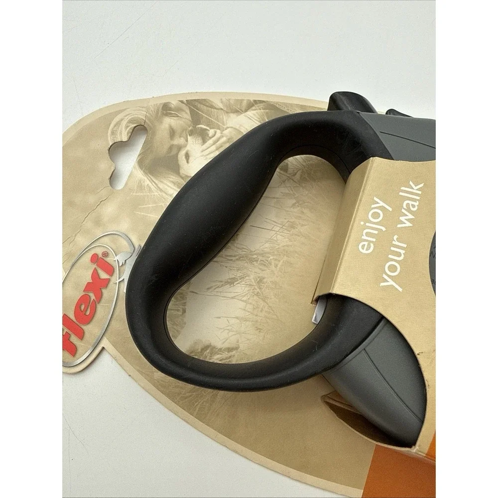 Lot of 2 Flexi Freedom Retractable Dog Leashes 16 ft Medium M 44 lbs Blue Gray